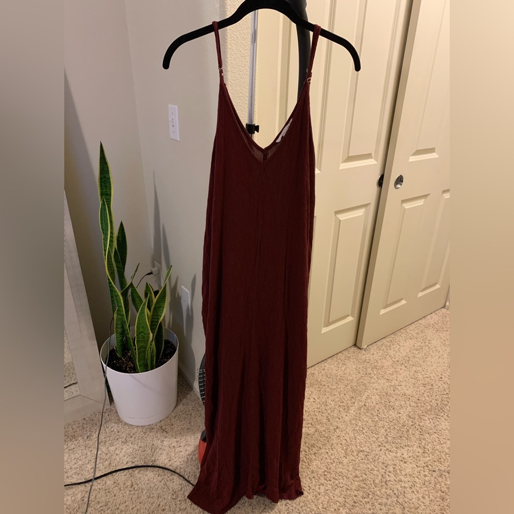 Maxi dress with pockets